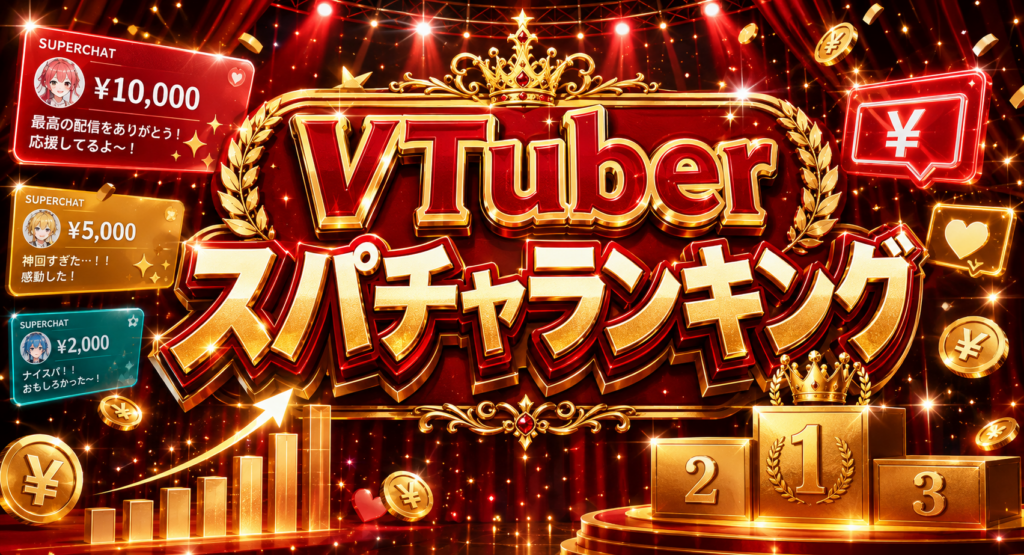 VTuberスパチャランキング