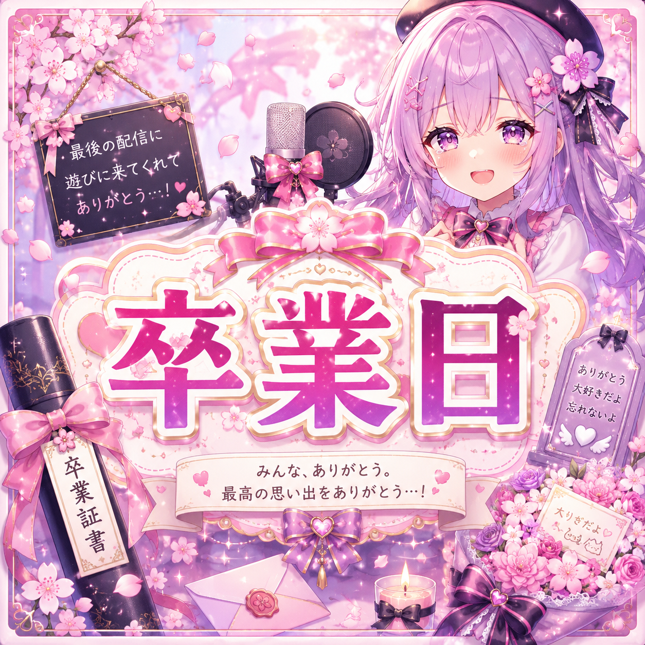 卒業日